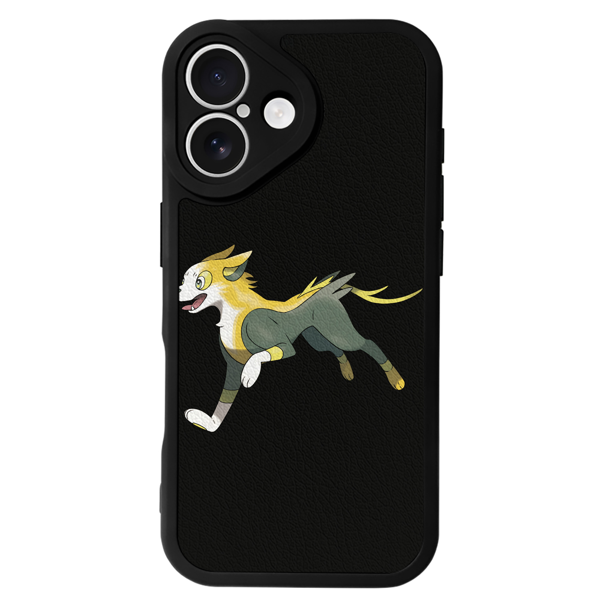 （画像用） ポケットモンスター Pokémon 【iPhone 16シリーズ対応】シリコンスマホケース（レザー調） 材質：シリコン